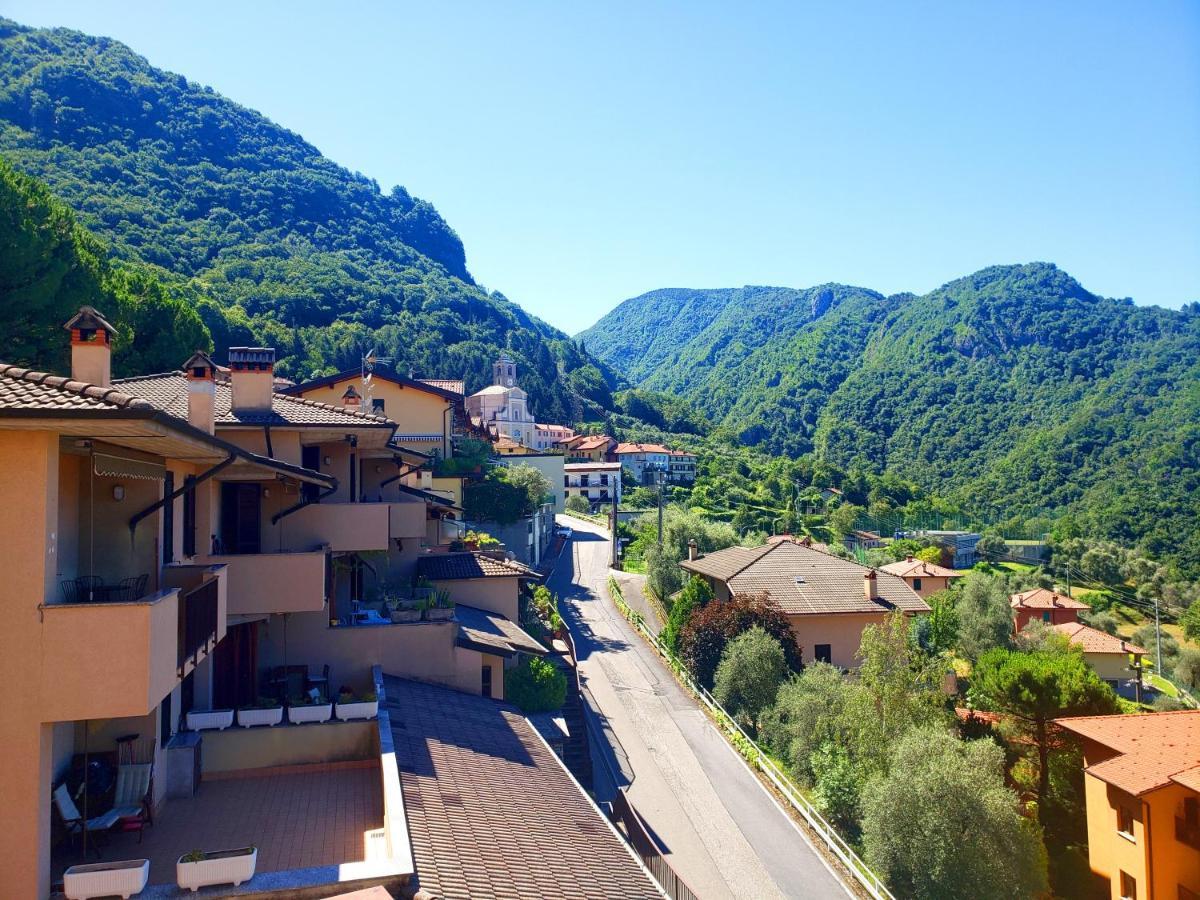 Lovely lake Como view condo in Perledo Esterno foto